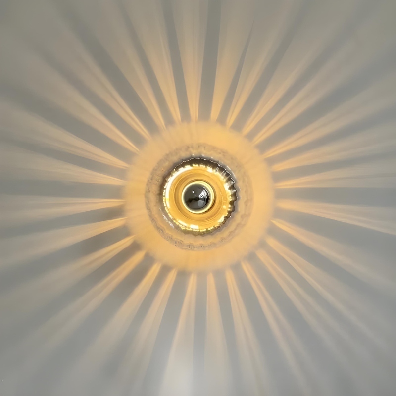 RayonVerre™ – Luminaire Mural Soleil en Verre