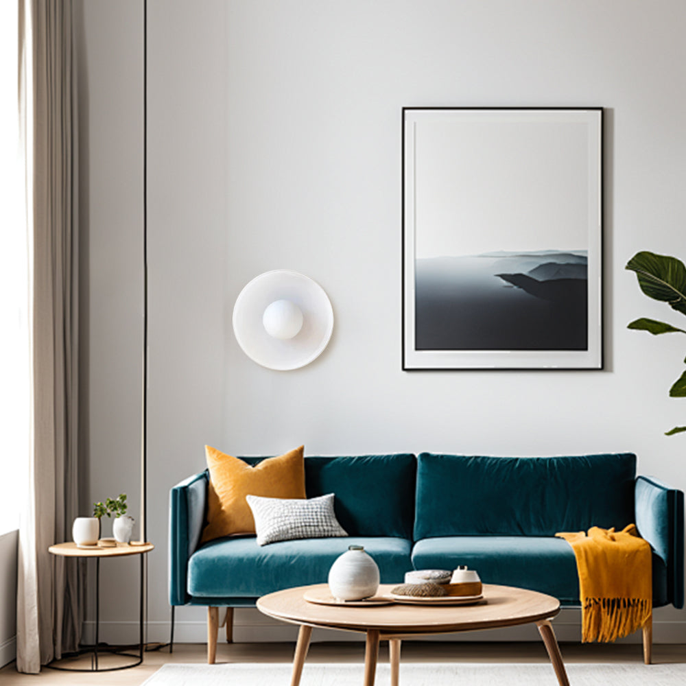 LumiPure™ – Plafonnier Rond Encastré au Design Épuré