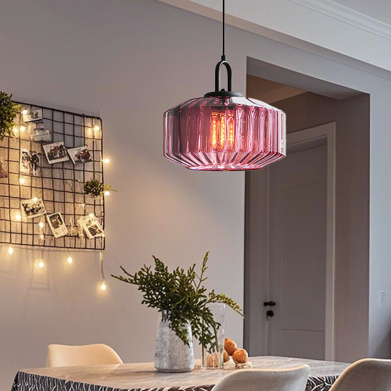 GlassiLign™ – Éclairage Nordique Moderne en Verre Rayé