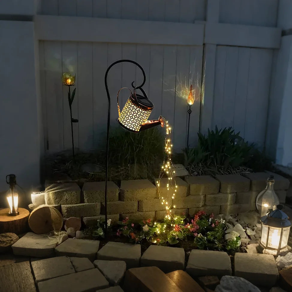 MagiLume™ – Lampe Extérieure Solaire au Style Féérique