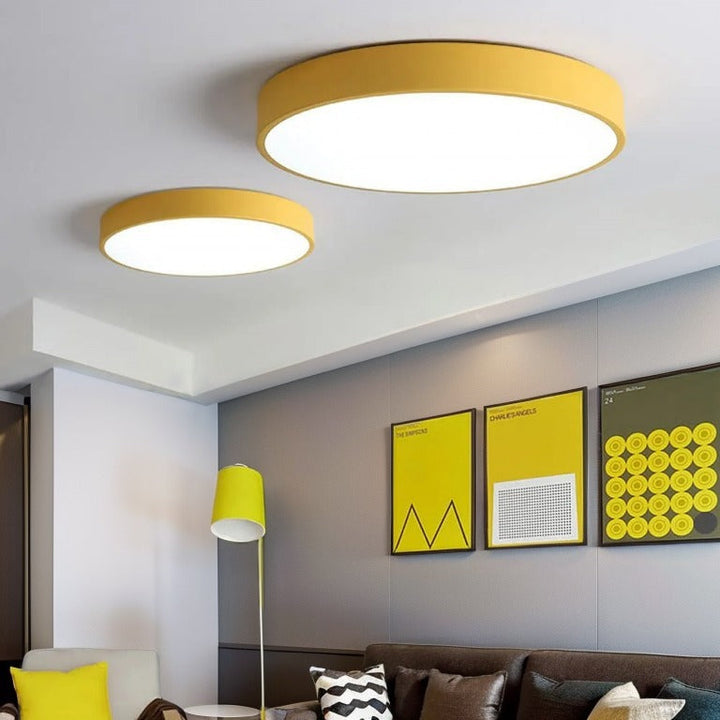 Rondélia™ – Éclairage Plafonnier LED à Ligne Pure