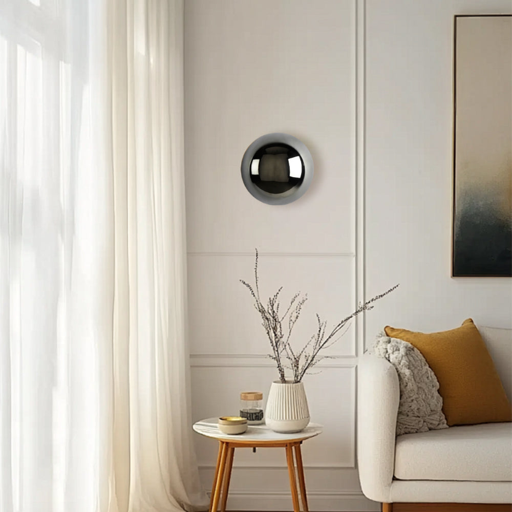 NordLumi™ – Applique Murale Ronde LED au Style Nordique