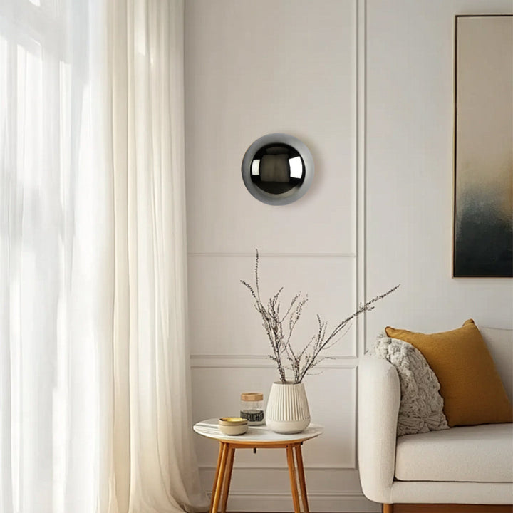 NordLumi™ – Applique Murale Ronde LED au Style Nordique