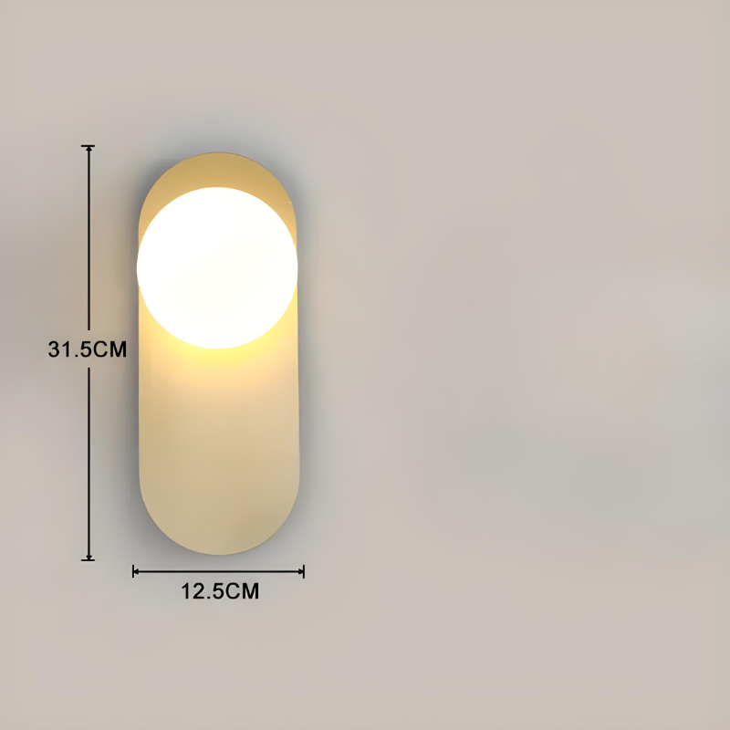GlowSphere™ – Éclairage Mural Moderne en Forme de Boule