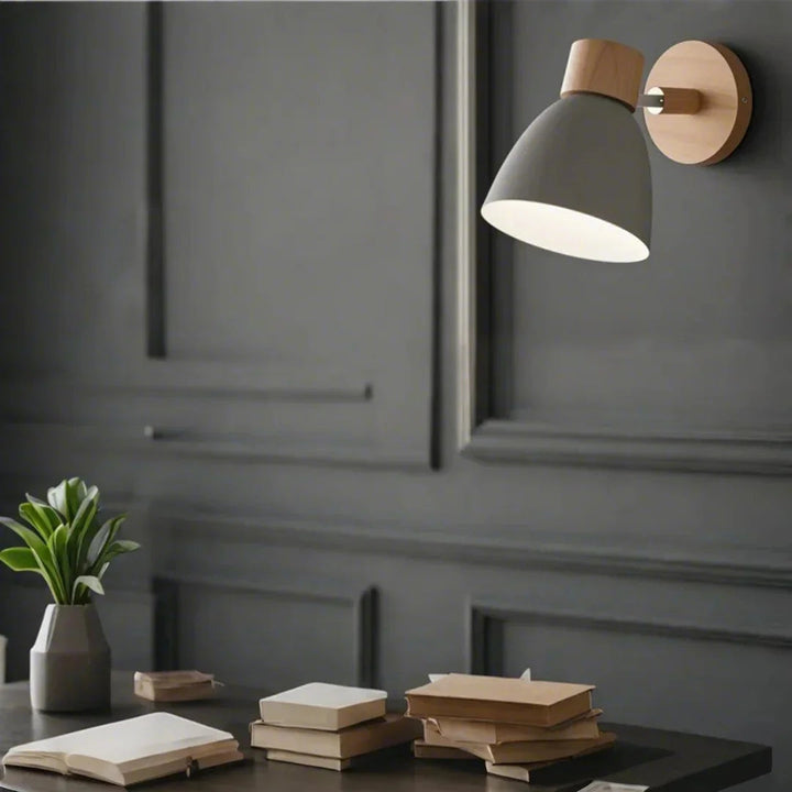 ScandiLuxe™ – Lampe Murale Suspendue Design Naturel