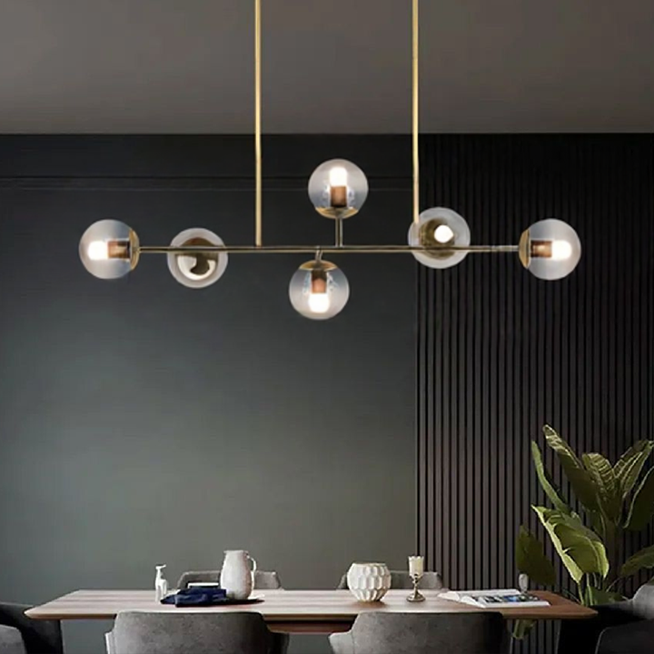 ÉclatSphère™ – Lampe Pendante Moderne en Forme d’Orbe