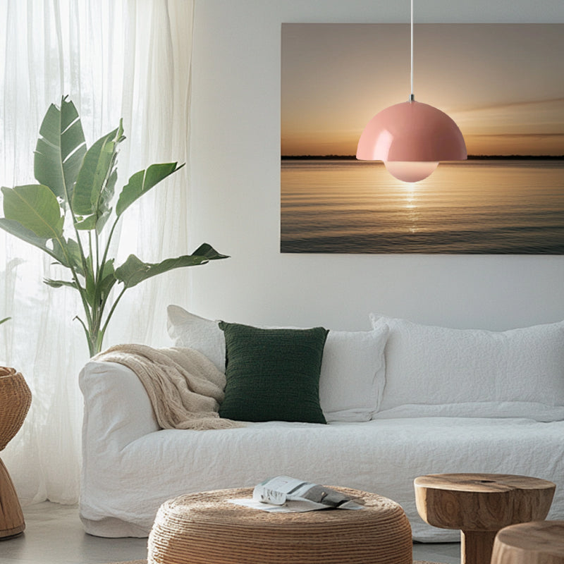 Colorondo™ – Suspension Lumineuse Ronde et Vibrante