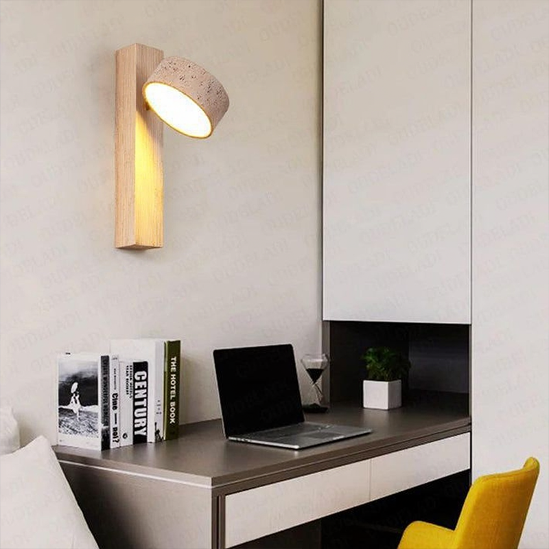Blancréa™ – Applique Murale Chic en Travertin