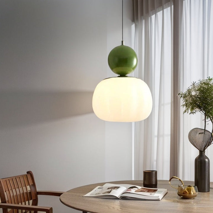 LumiCrème™ – Suspension Douce Inspirée de l’Art Déco