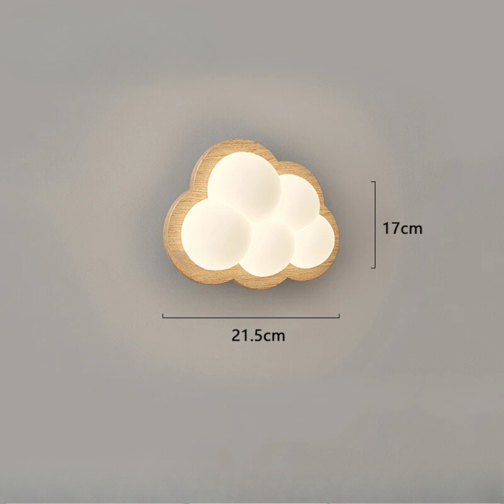 CâlinCiel™ – Veilleuse Murale Nuage pour Chambre d’Enfant
