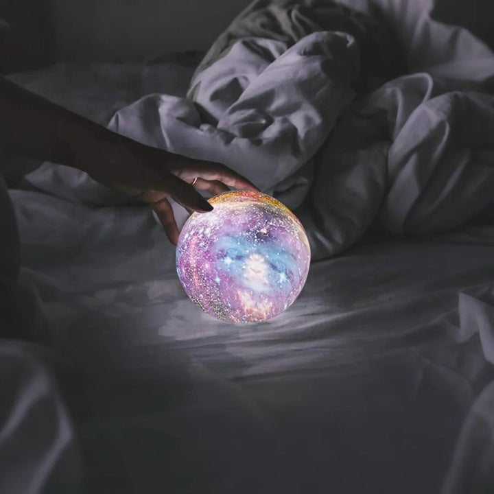 LuneCréa™ – Lampe de Table Inspirée de la Lune et de l’Espace