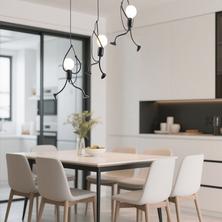 Persolight™ – Lampe Suspendue Figurines Modernes