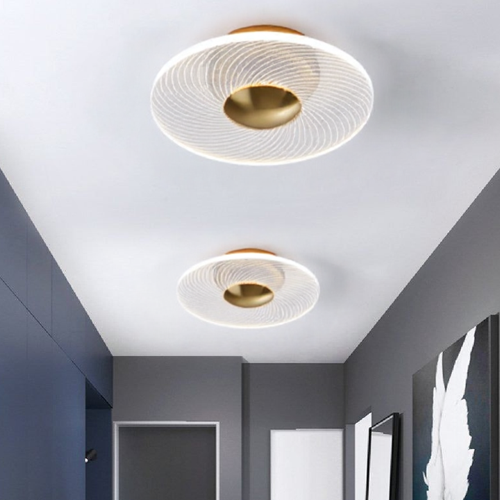 Grainéa™ – Plafonnier Design aux Détails Subtils