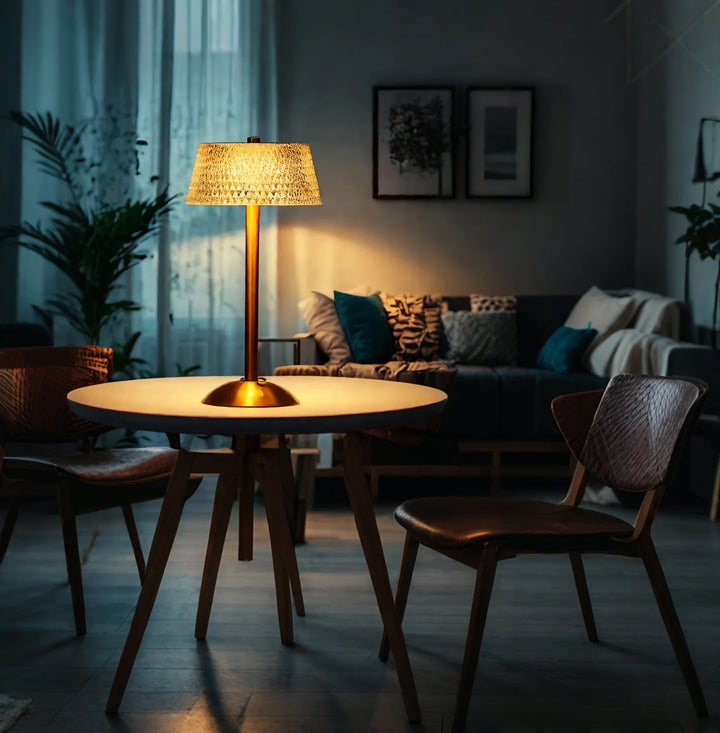 CristalLux™ – Lampe Métal Design Épuré