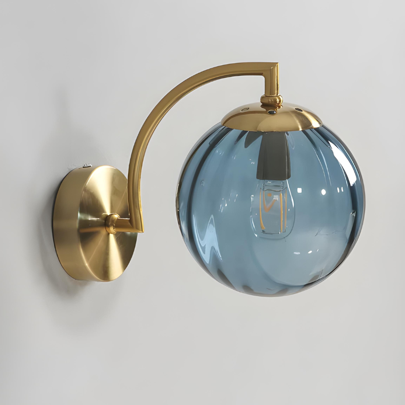 NordiVerre™ – Applique Murale Élégante à Effet Vitrail