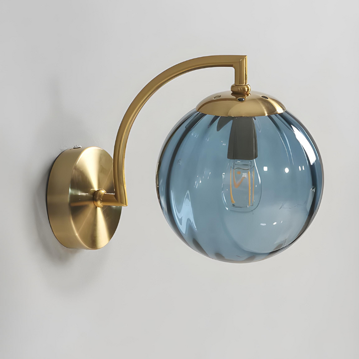 NordiVerre™ – Applique Murale Élégante à Effet Vitrail