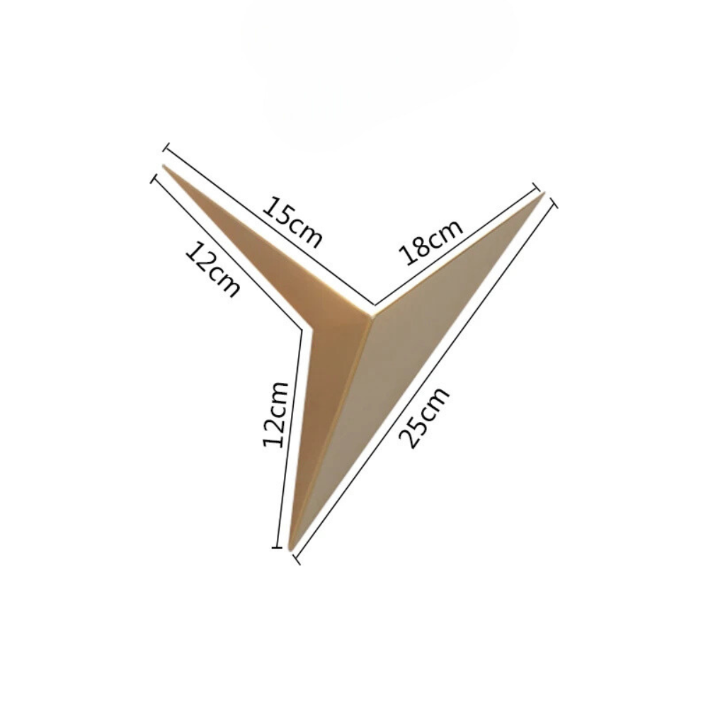 Luminark™ – Applique LED Triangulaire au Style Scandinave