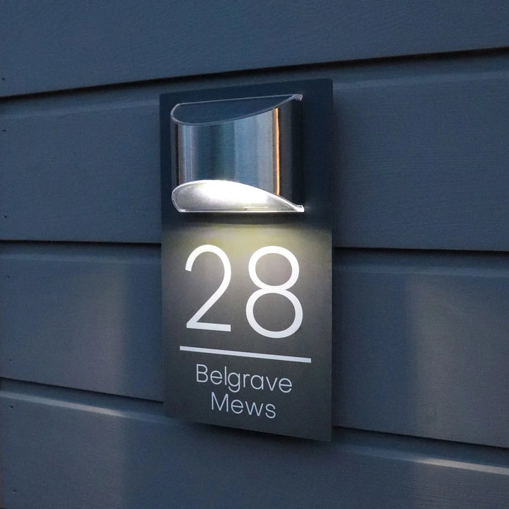 SolarGlow™ Plaque – Panneau Solaire Personnalisé Gravé