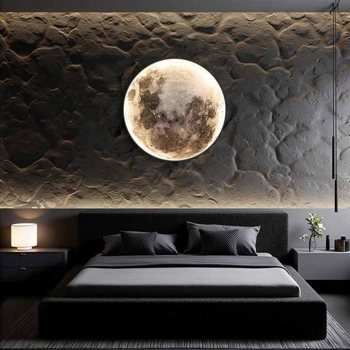 MoonAura™ – Lampe Murale Élégante Forme de Lune