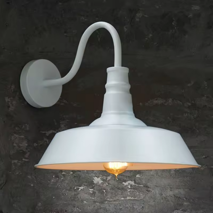 RustikLight™ – Applique Métallique à Interrupteur Intégré