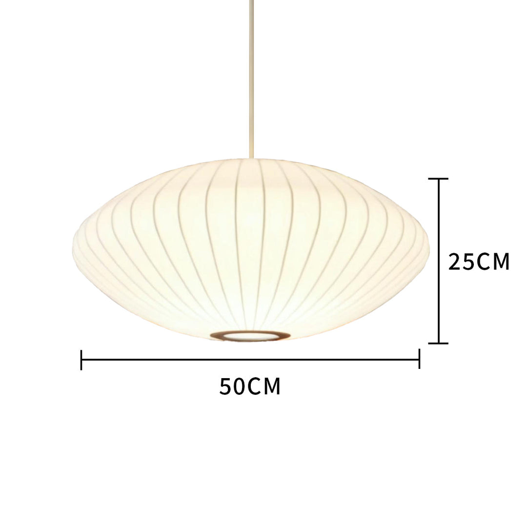 ÉclatNordic™ – Lustre Tissu Doux au Design Épuré