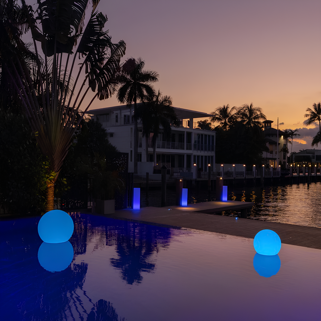 LumiOrbe™ – Lampe Sphérique de Jardin Multicolore