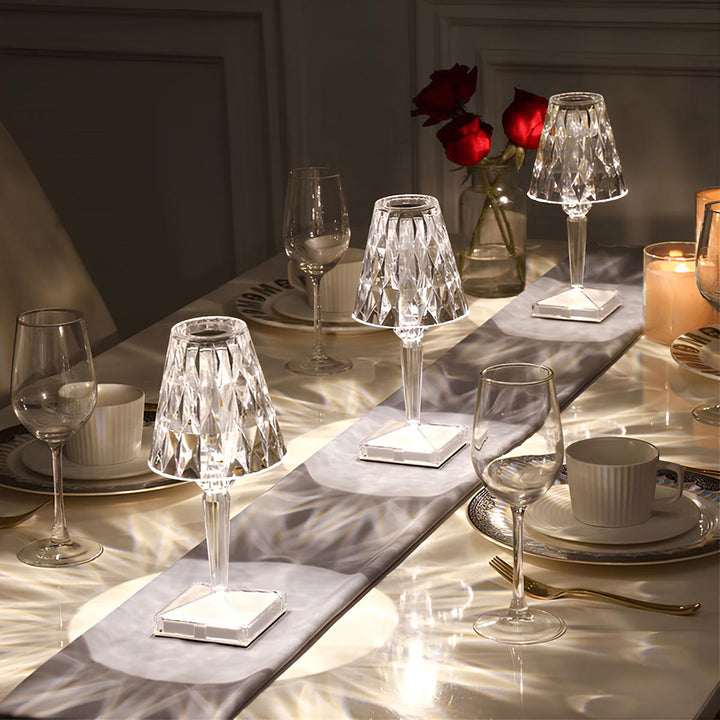 SparkleTouch™ – Lampe tactile en cristal