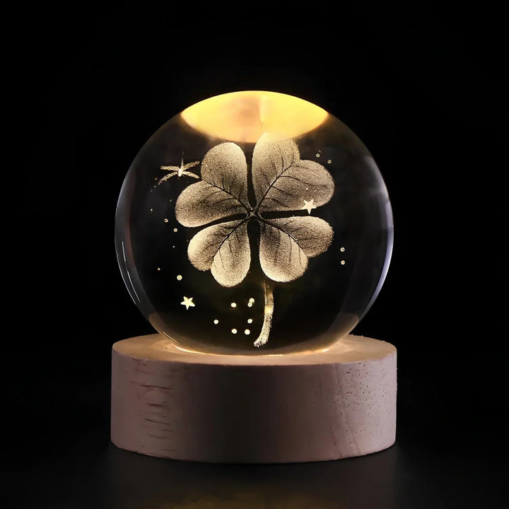 CristalAura™ – Boule de cristal lumineuse