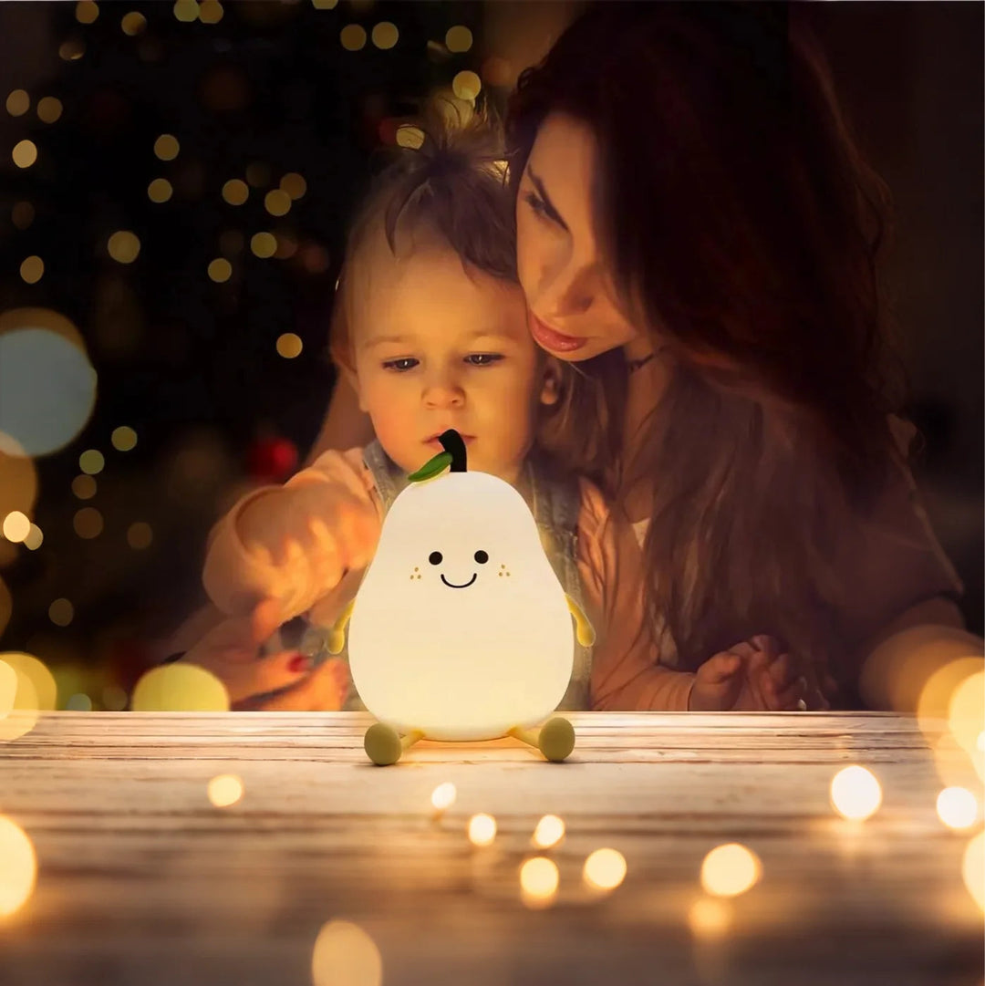 PoireLumi™ – Veilleuse Déco en Forme de Poire