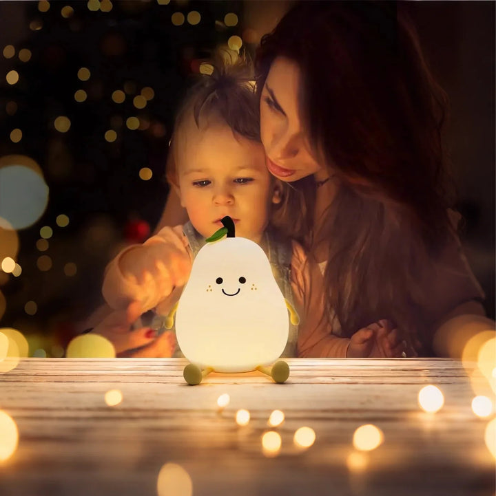 PoireLumi™ – Veilleuse Déco en Forme de Poire