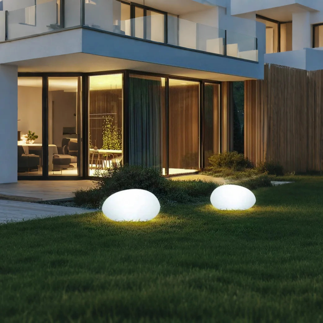 CobbleLux™ – Éclairage Solaire Design Pavé Moderne
