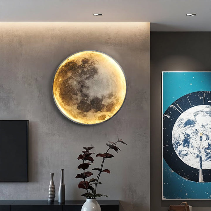 MoonAura™ – Lampe Murale Élégante Forme de Lune