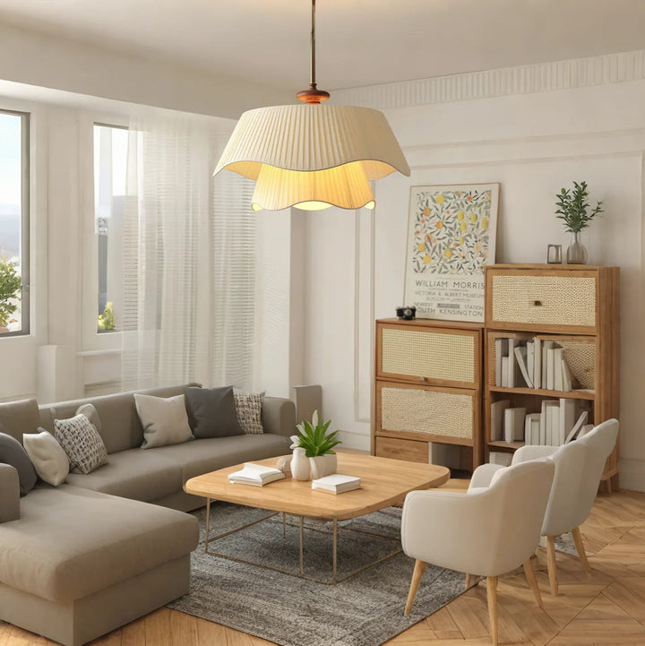 BiLumière™ – Suspension Design à Deux Couches Superposées