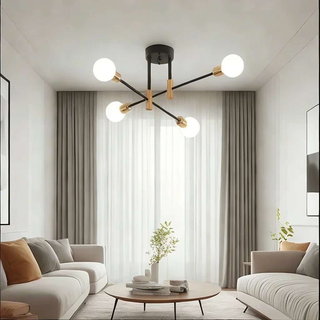 ÉclatPur™ – Lampe de Plafond LED au Design Épuré