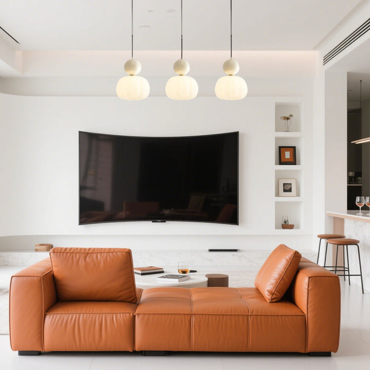 LumiCrème™ – Suspension Douce Inspirée de l’Art Déco