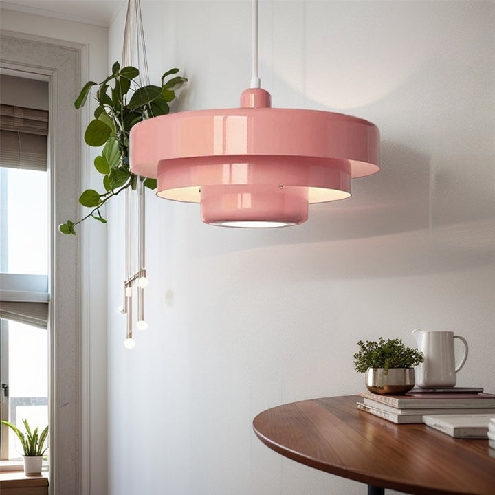 FerMédiéval™ – Lustre Rétro à Trois Niveaux en Fer Forgé