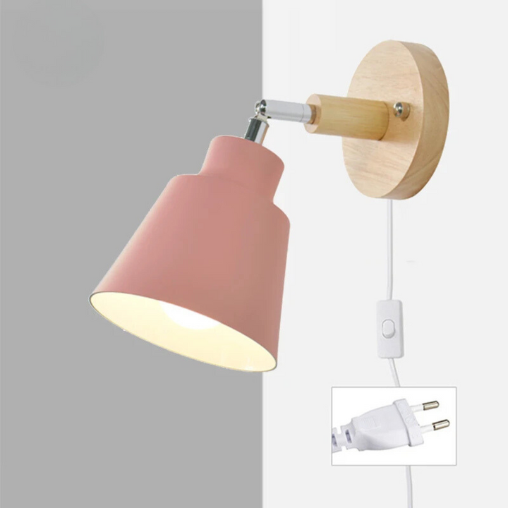 Luminordik™ – Éclairage Mural Bois Naturel & Pratique