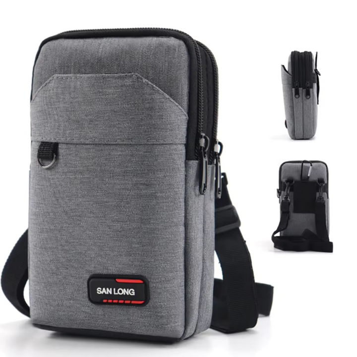 UrbanDrift™ – Ceinture Sport & Voyage en Gris Moderne