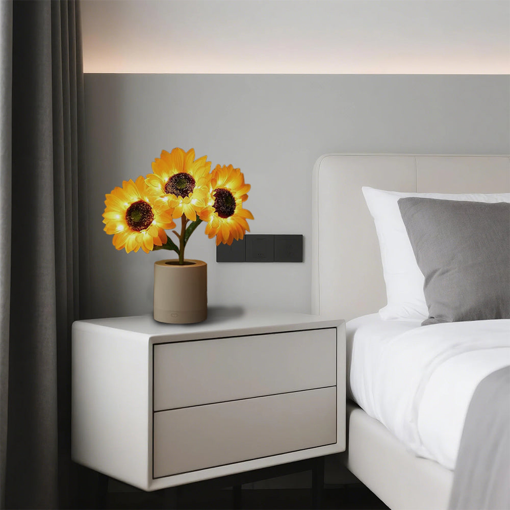 SoleaLume™ – Lampe de Table Tournesol Créative