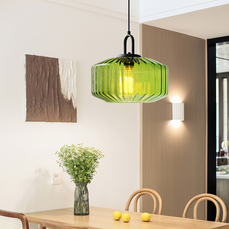 GlassiLign™ – Éclairage Nordique Moderne en Verre Rayé