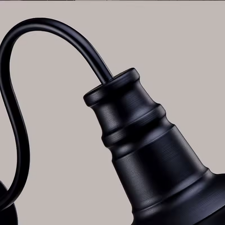 RustikLight™ – Applique Métallique à Interrupteur Intégré