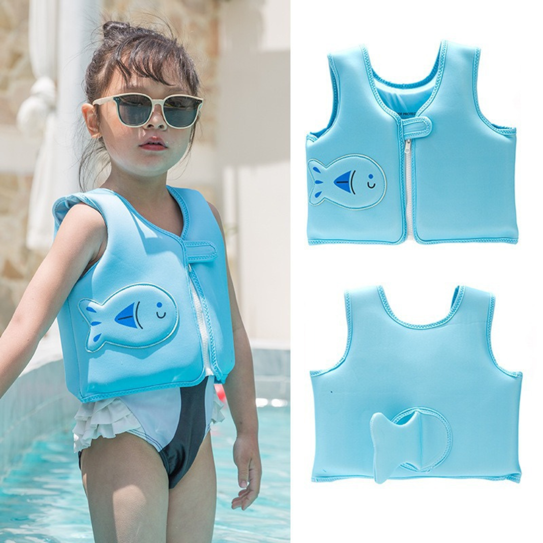 AquaTiko™ – Gilet de Natation Évolutif dès 2 Ans