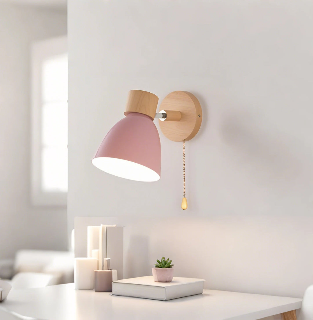 ScandiLuxe™ – Lampe Murale Suspendue Design Naturel