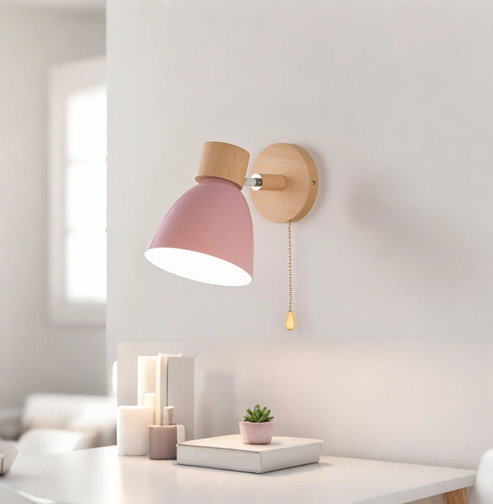 ScandiLuxe™ – Lampe Murale Suspendue Design Naturel