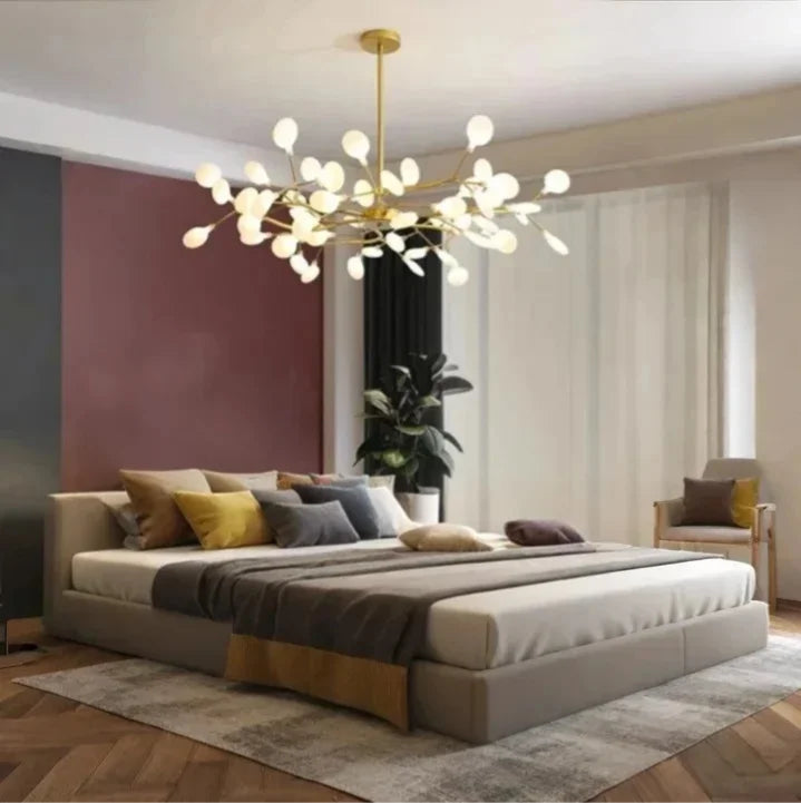 BrancheLumi™ – Lustre Créatif en Acrylique pour Salon