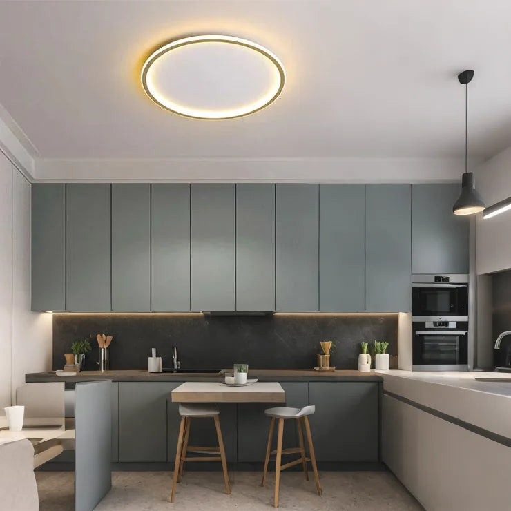 ClairRond™ – Éclairage Plafond Rond et Sophistiqué