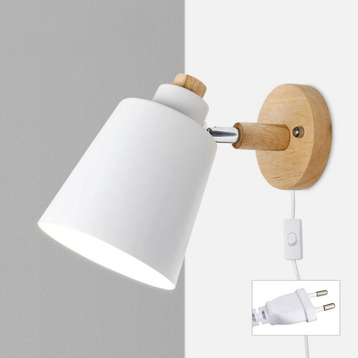 ScandiMétal™ – Lampe Murale LED Design en Fer Épuré