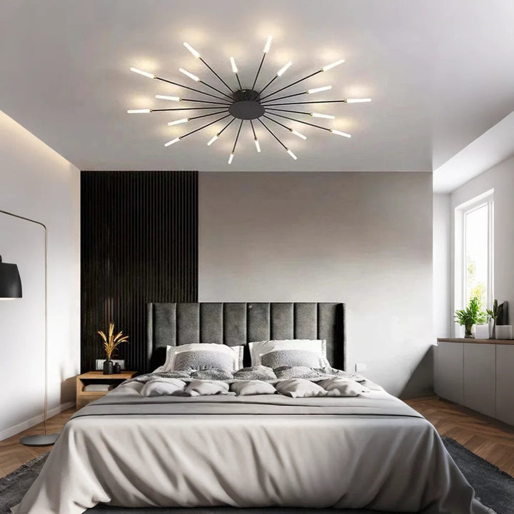LumiFête™ – Éclairage Plafond Inspiré des Feux d’Artifice
