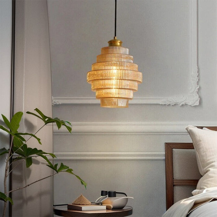 Clartis™ – Suspension Élégante au Design Verrier
