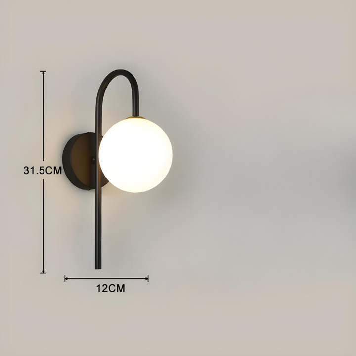 GlowSphere™ – Éclairage Mural Moderne en Forme de Boule